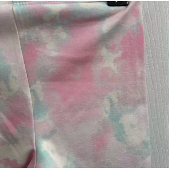 NWT Cat & Jack Toddlers Size 2T Bike Shorts Tie Dye Pull-On Pink - Picture 2 of 10